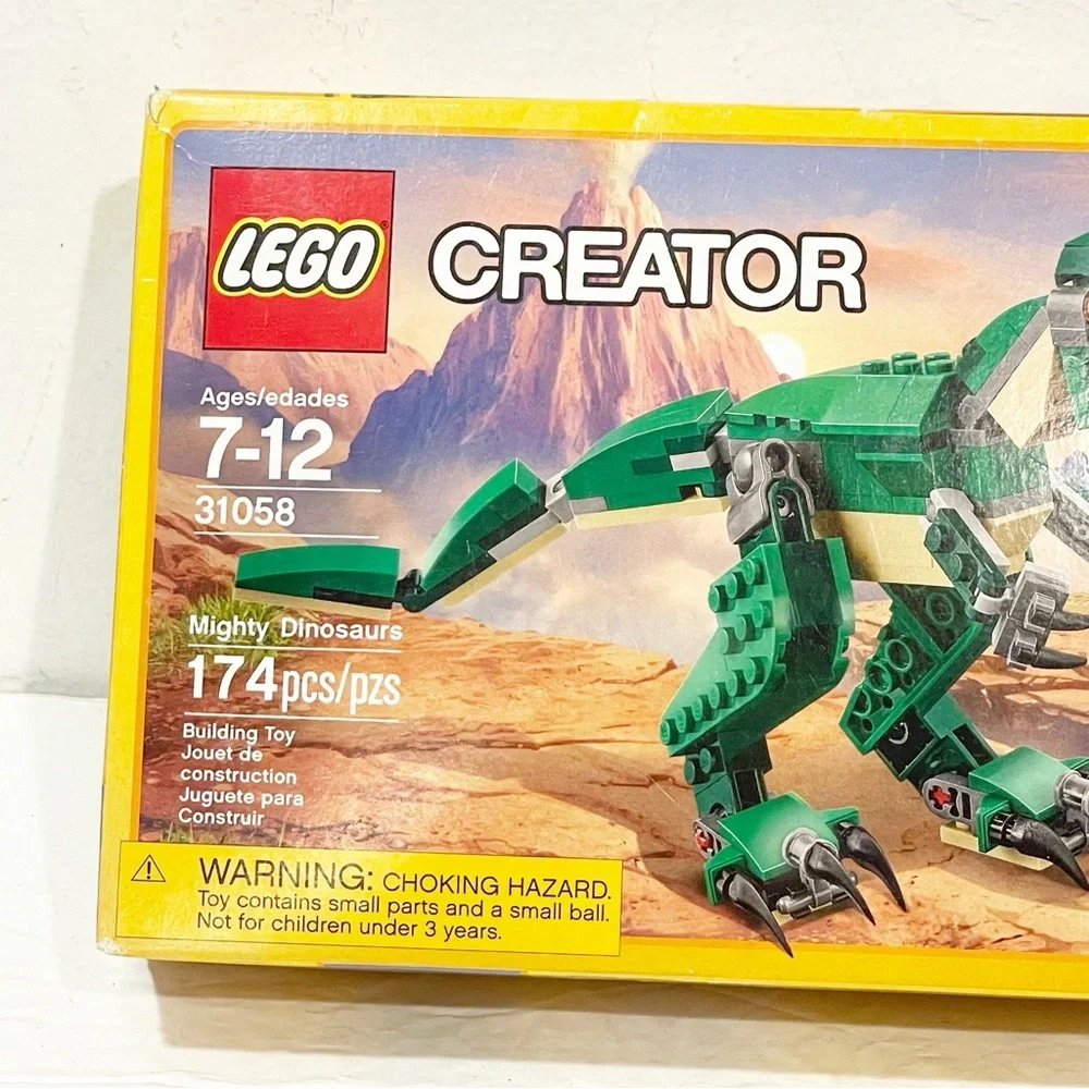 LEGO CREATOR DINOSAUR 31058‎ Mighty Dinosaurs 174 Pieces NEW
